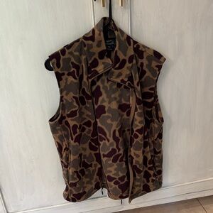 Woolrich Camouflage fleece Vest